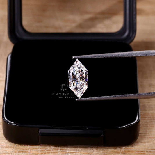 Dutch Marquise Cut Lab Grown Diamond for Custom Engagement Ring