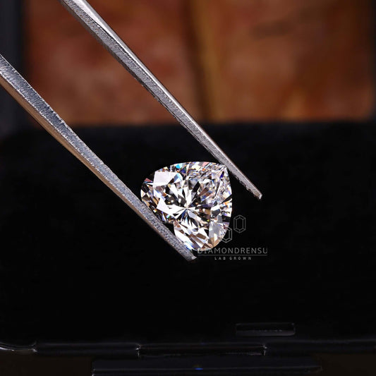 IGI Certified Heart Shape Lab Created Diamond For Engagement Ring