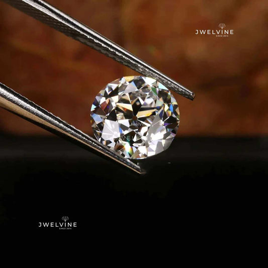 2.50 ct Round Old European Cut Lab Grown Diamond