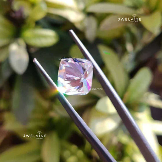 5.18 CT Cushion Cut Colorless Loose Moissanite for Engagement Ring