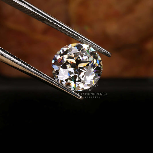 2.50 ct Round Old European Cut Lab Grown Diamond