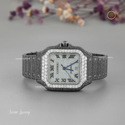 High-Class Lab Grown Diamond Custom Watch by Ivevar