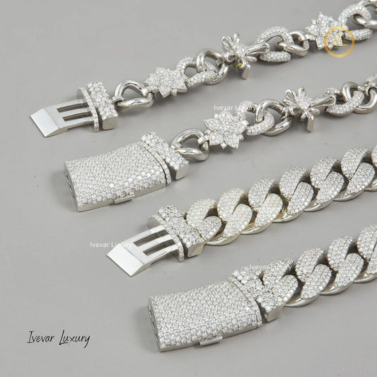 Personalized Lab Grown Diamond Cuban Chain by Ivevar