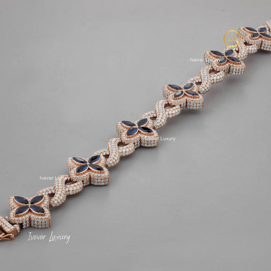 Personalized Lab Grown Diamond Bracelet by Ivevar