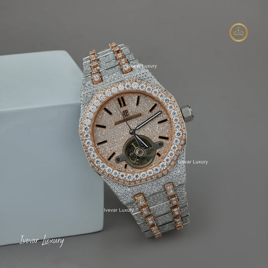 Luxury Full Iced Out Diamond Watch with Unique Style by Ivevar