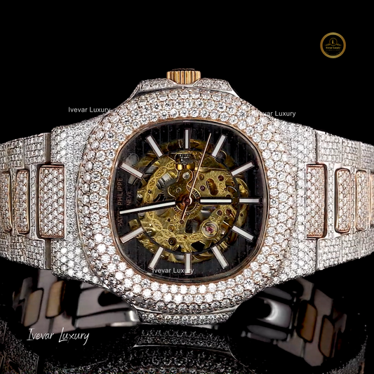 Radiant Opus Luxury Full Iced Out Moissanite Diamond Watch by Ivevar