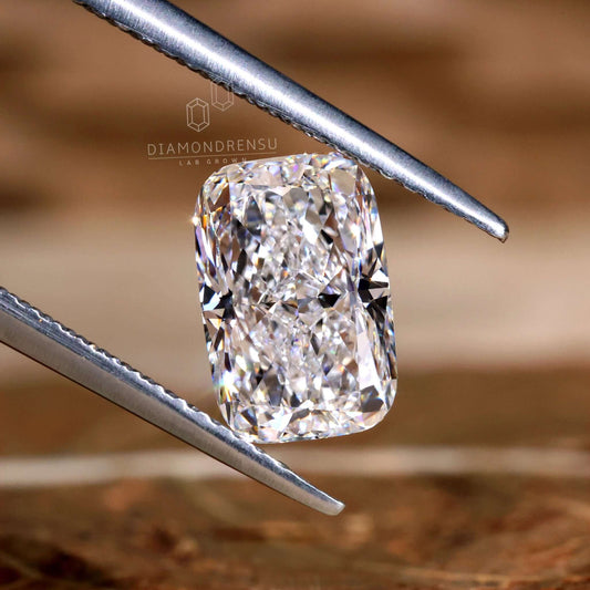 2.01 CT Elongated Cushion Cut Lab Grown Diamond, IGI Certified