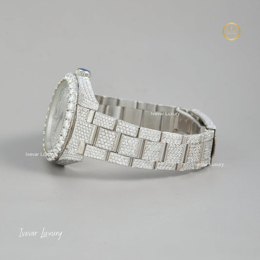 Lab Diamond Full Ice Watch Luxury by Ivevar