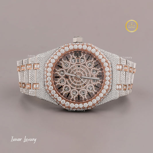 Lab-Grown Diamond Watch Iced Luxury by Ivevar