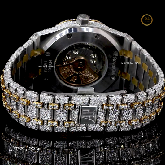 Exclusive Natural Diamond Watch – Full Iced Out by Ivevar